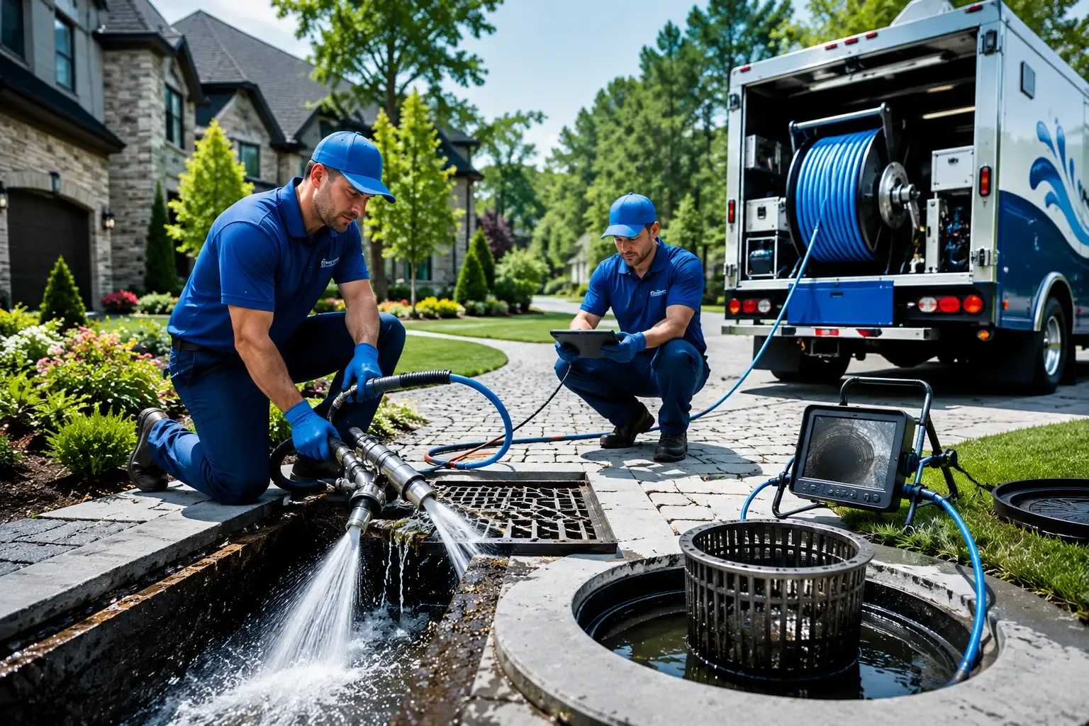 Local outdoor drain cleaning professionals in Elgin, ND